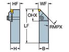 COROMANT Schaftwerkzeug zum Freidrehen T-Max Q-Cut RS151.22-2525-40