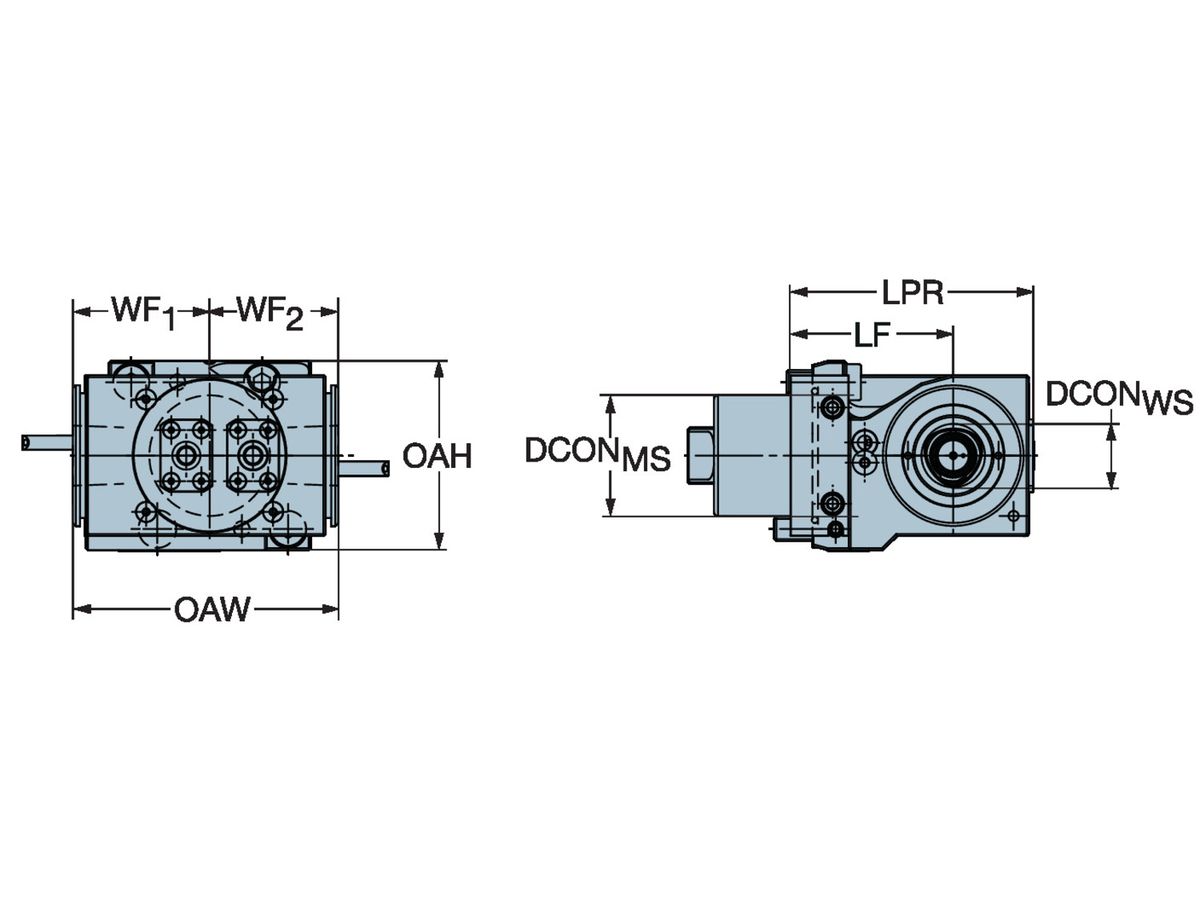 COROMANT Angetriebener Werkzeughalter für Okuma C4-DNI-OK60A-DTE