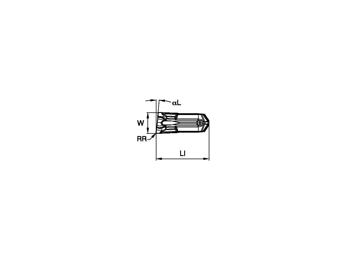 KENNAMETAL EC040M04L06CL02KCU25 EVOLUTION ABSTECH-WENDEPLATTEN