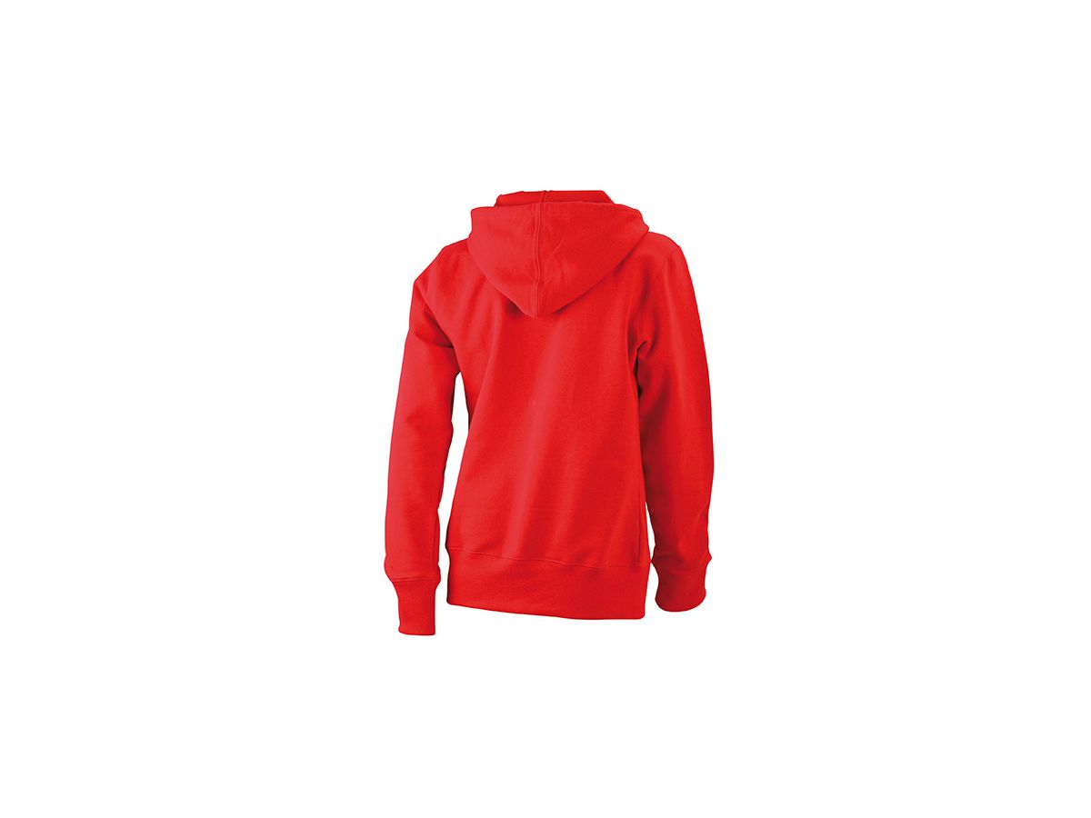 JN Ladies Hooded Jacket JN053 80%BW/20%PES, red, Größe S
