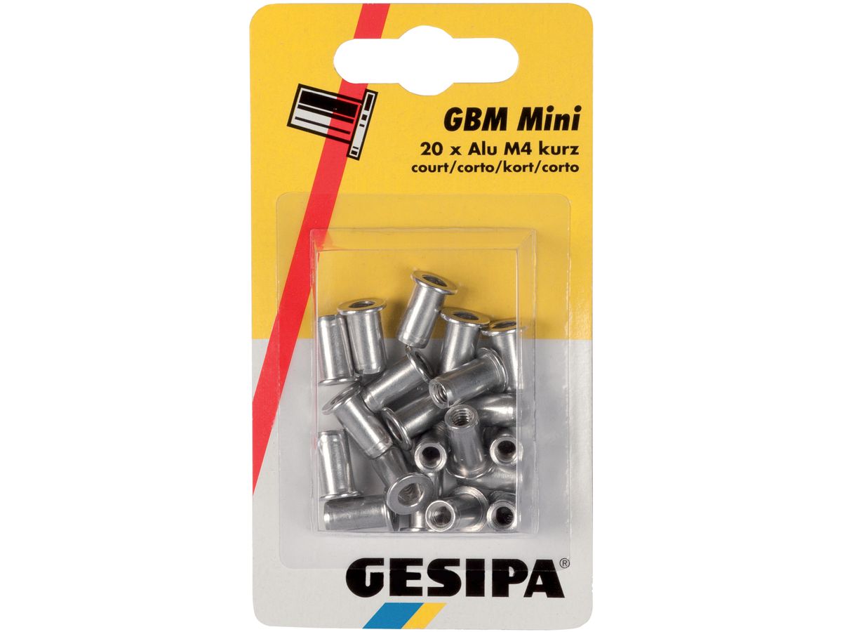 Blindnietmutter   Gesipa M5 mittel Mini-Pack
