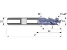 WEMAG VHM-Fräser AlTiN UNI  8,0/EF0,1 D2=8HB L2=19 L1=63 L3=24 D3=7,5 Z=3