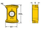 Coro Drill 880 Wendeplatte DS20-0104-P-L5W 4334