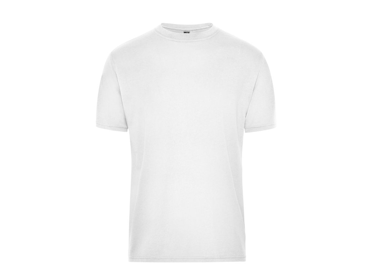 JN Herren Workwear  T-Shirt JN1808 white, Größe XS