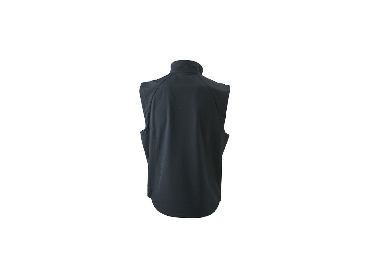 JN Mens  Softshell Vest JN1022 90%PES/10%EL, black, Größe L