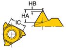 COROMANT T-Max U-Lock Wendeplatte R166.0L-11NT01F1801020