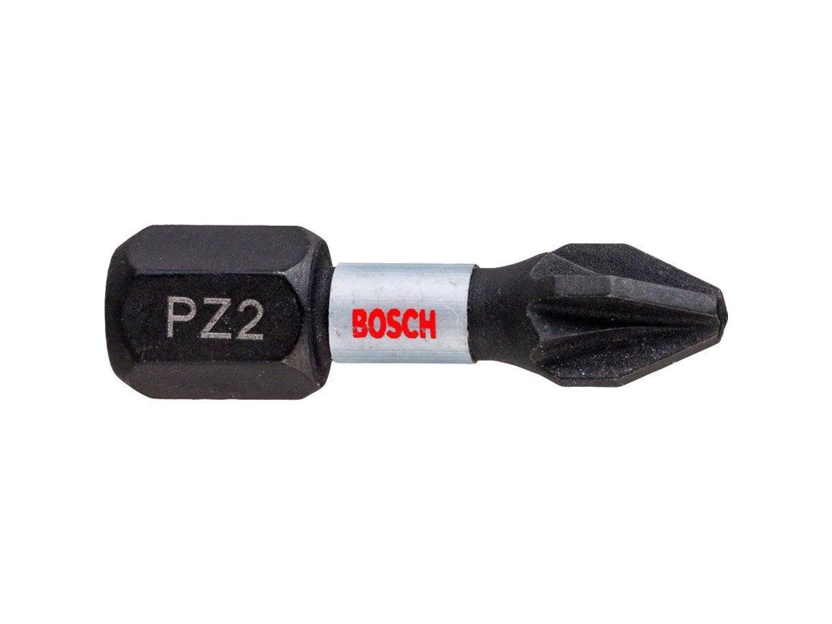 BOSCH Impact Control Schrauberbit-Pack PZ2, VE 2