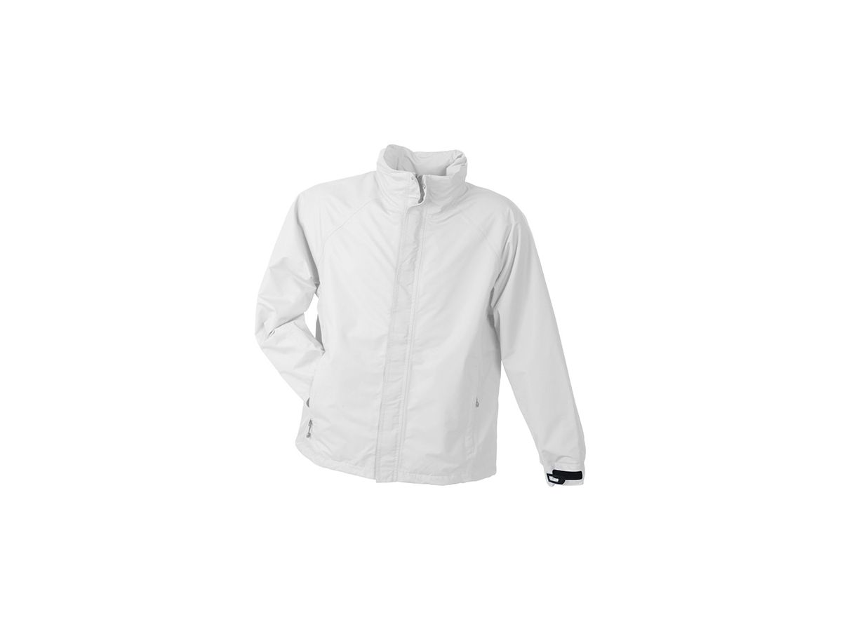 JN Mens Outer Jacket JN1010 100%PES, white, Größe L