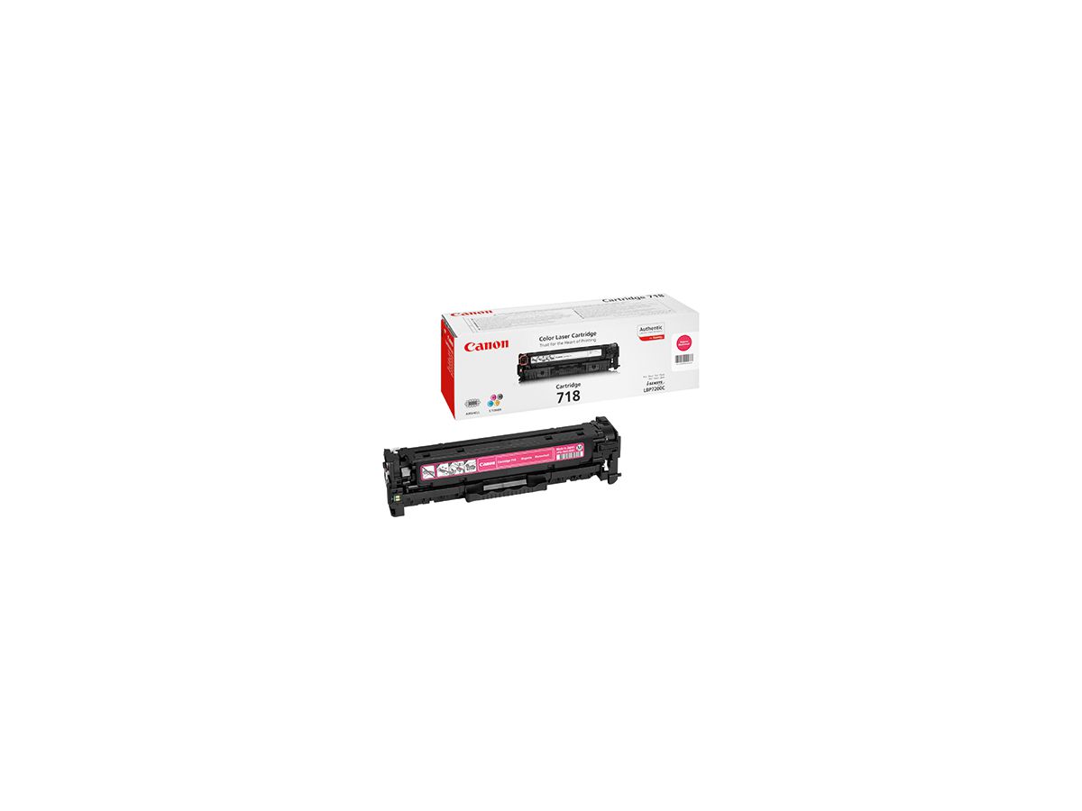 Canon Toner 718M 2660B002 2.900Seiten magenta