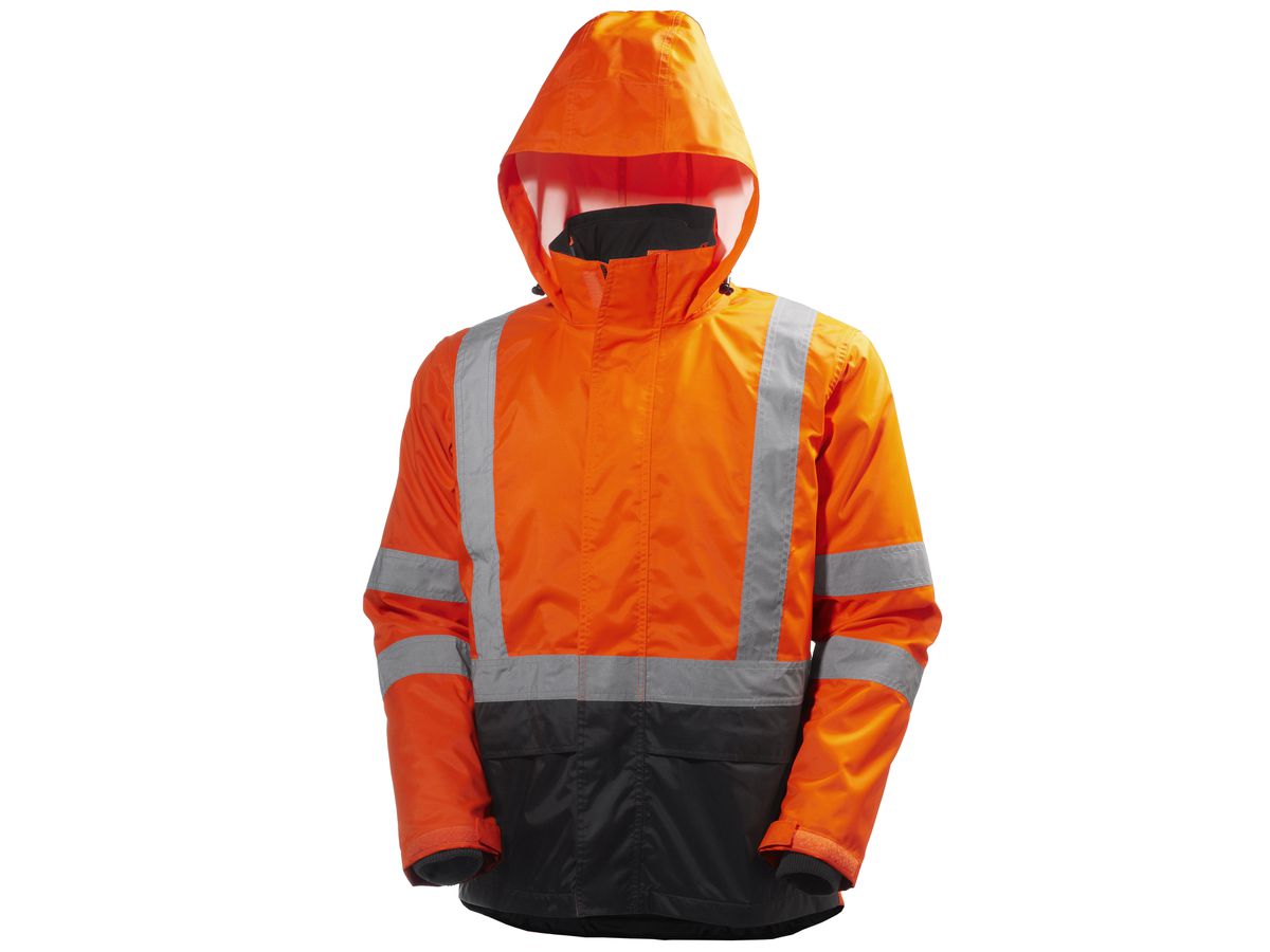 HELLY HANSEN Warnschutz-Regenjacke 4in1 71370 ALTA CIS orange/black 269, 3XL