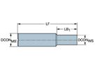 COROMANT Zylinderschaft für Coromant EH Adapter E12-A12-SE-100