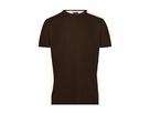 JN Herren Workwear  T-Shirt JN860 brown/stone, Größe M