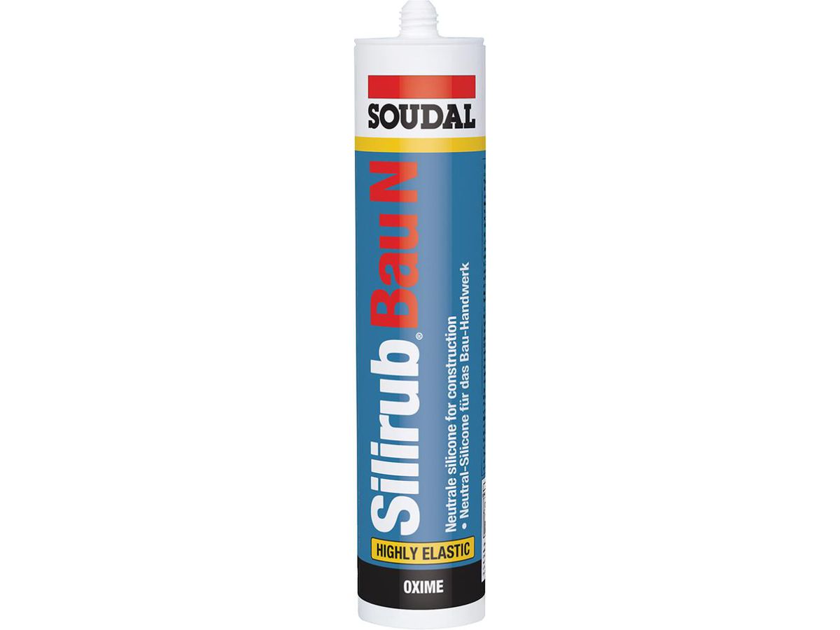 SOUDAL Neutralsilikon Bau N 300 ml, schwarz