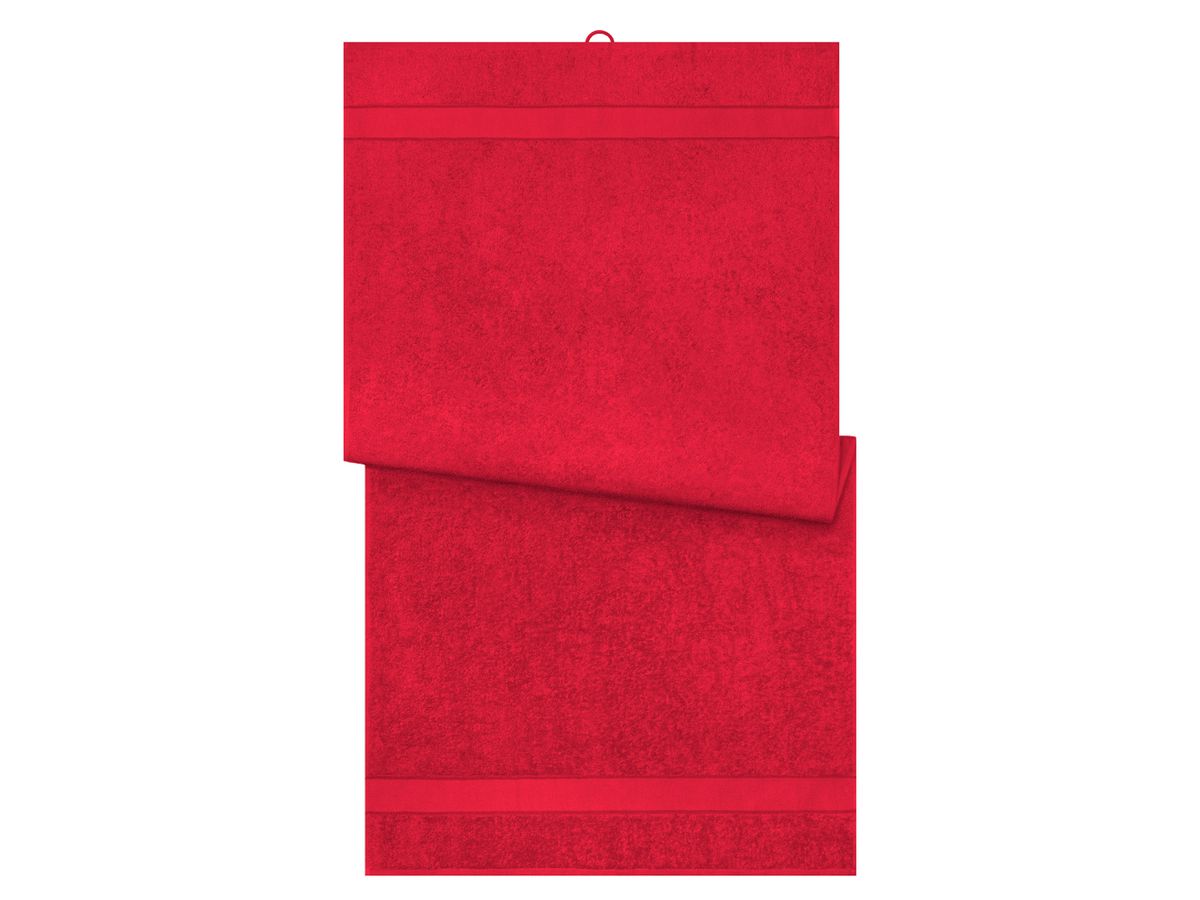 mb Bath Towel MB443 red, Größe one size