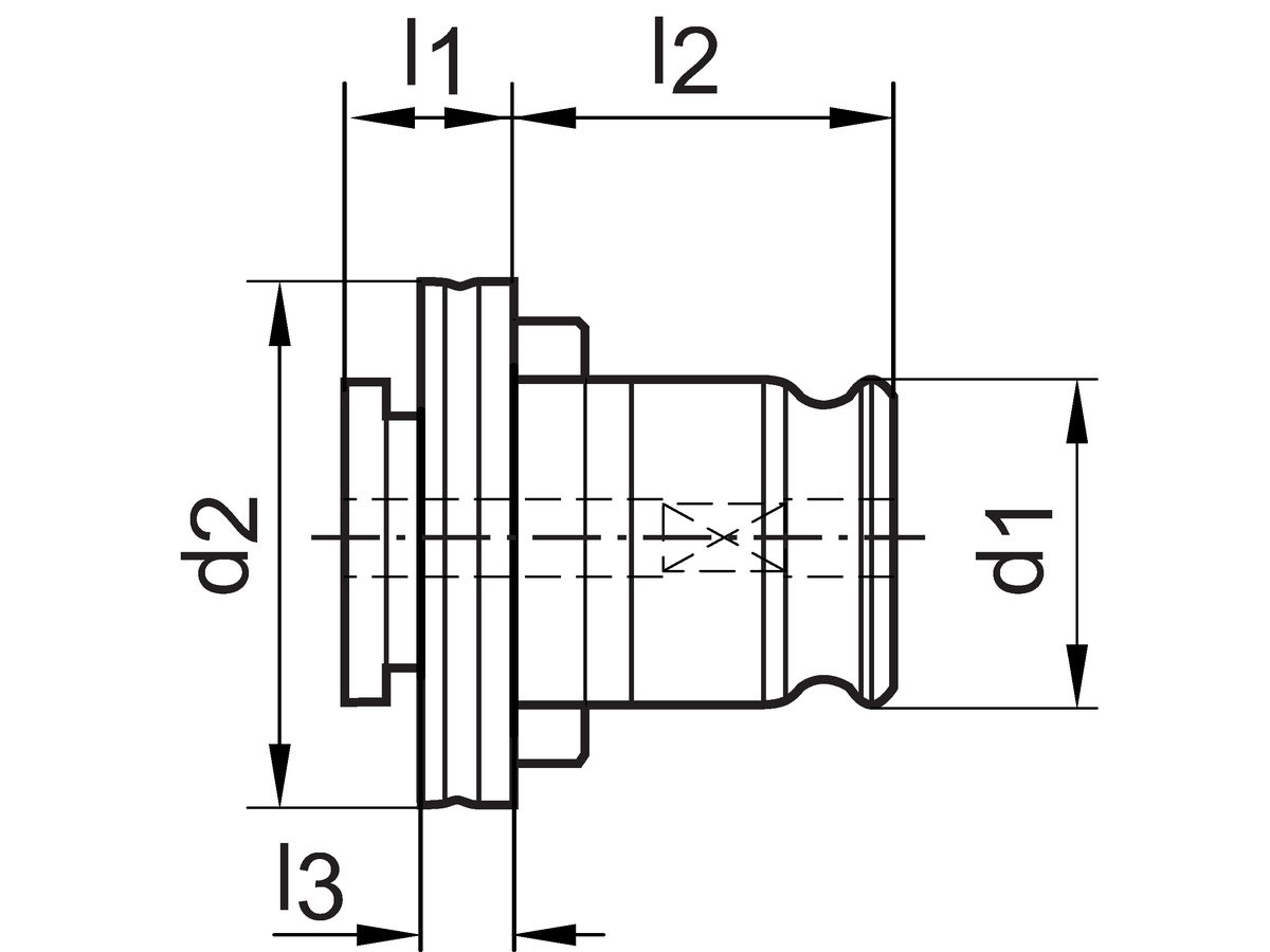 Quick-change insert FE1 9.00mm