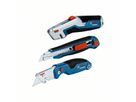 Bosch Combo Kit Messer-Set, 3-tlg. je 1x Cutter-, Universal-, Klappmesser