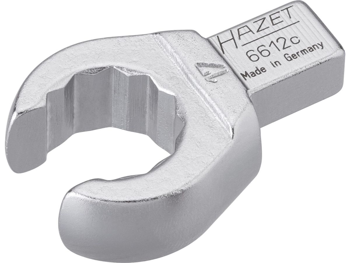HAZET Einsteck-Ringschlüssel offen 17mm 9x12mm