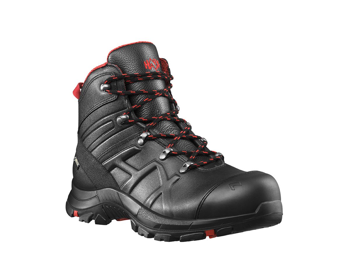 HAIX Sicherheitsstiefel Safety 54 mid ESD GTX black-red S3