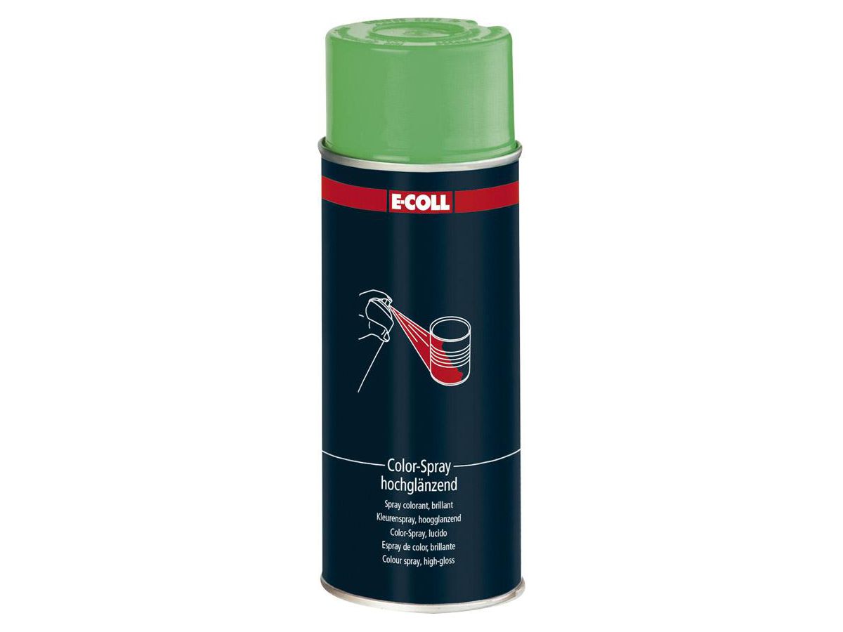 E-COLL Color-Spray, 400 ml Spraydose RAL6018 gelbgrün, glänzend