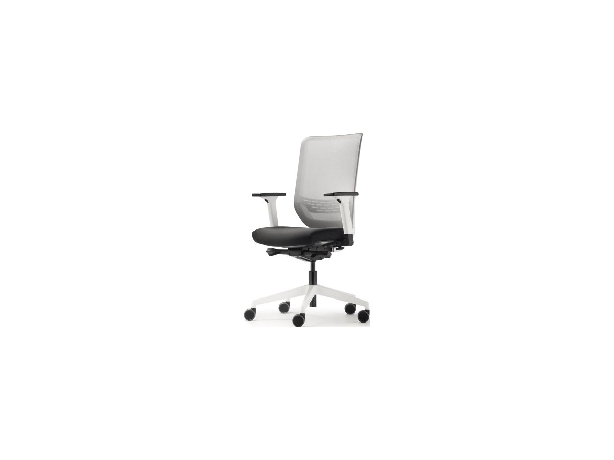 Trend Office Drehstuhl to-sync work mesh SC 9242/pro white Arml. ws