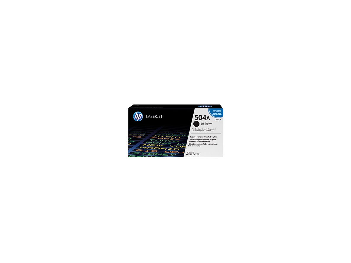 HP Toner CE250A 504A 5.000Seiten schwarz