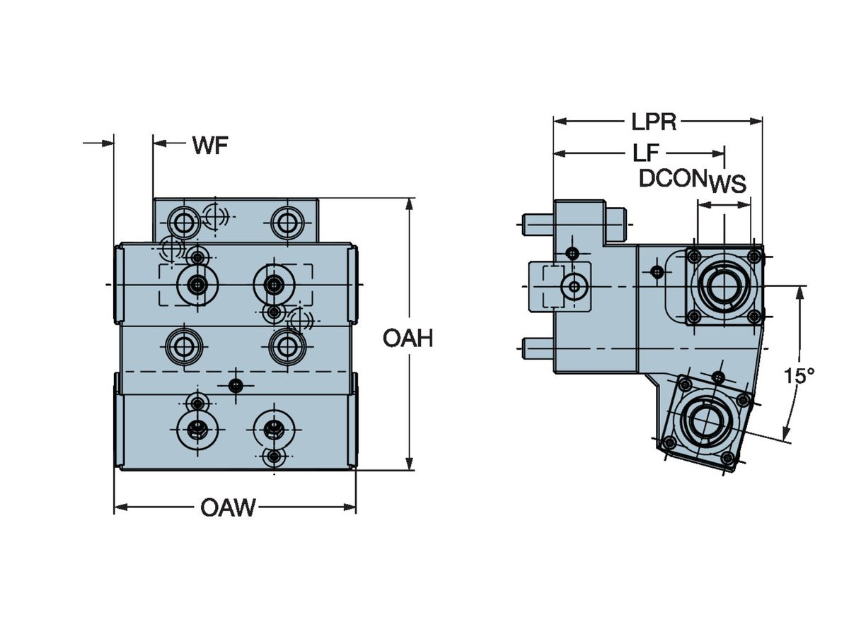 COROMANT Manuelle Spanneinheit für Nakamura Tome C3-TLI-NA55A-TD