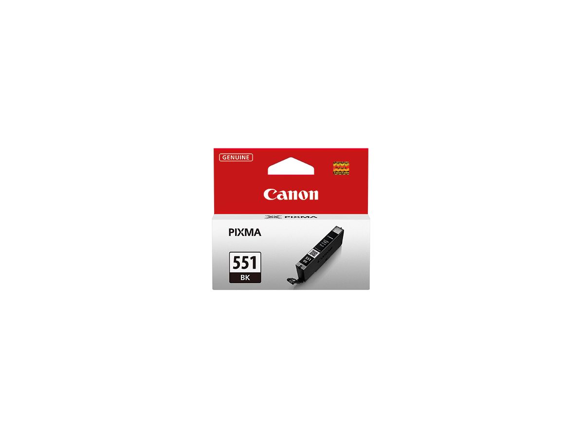 Canon Tintenpatrone CLI551BK 6508B001 7ml schwarz