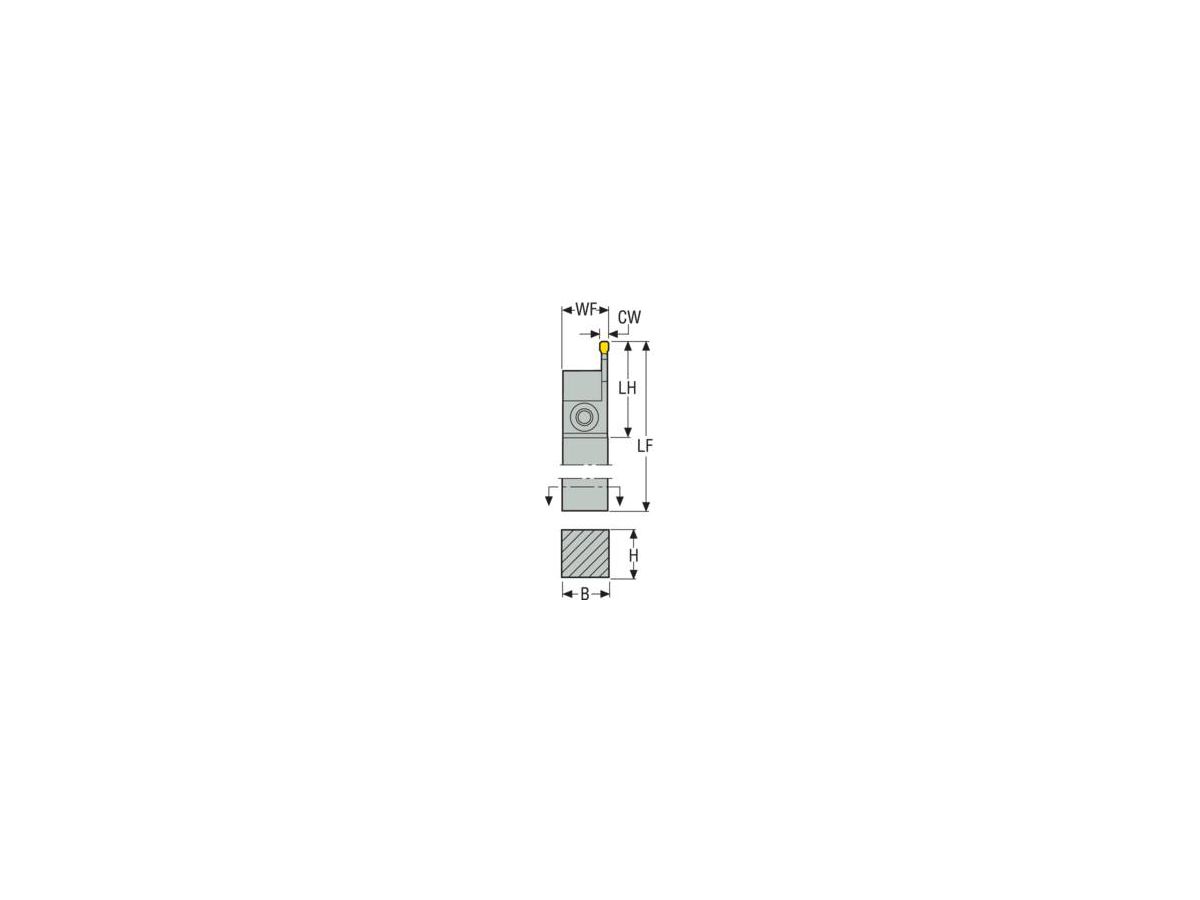 SECO MDT-Klemmhalter CFOL1212M03