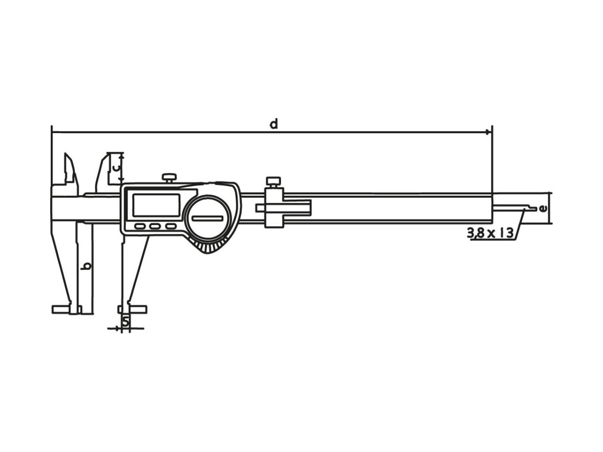 MAHR Messschieber-Set digital 16EWRi-V 200mm Universal