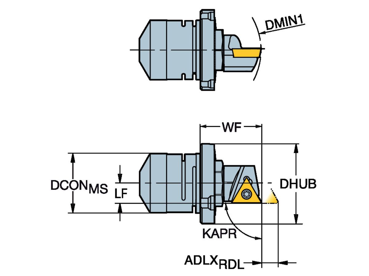 COROMANT Feinaufbohrwerkzeug L148C-14-16T3