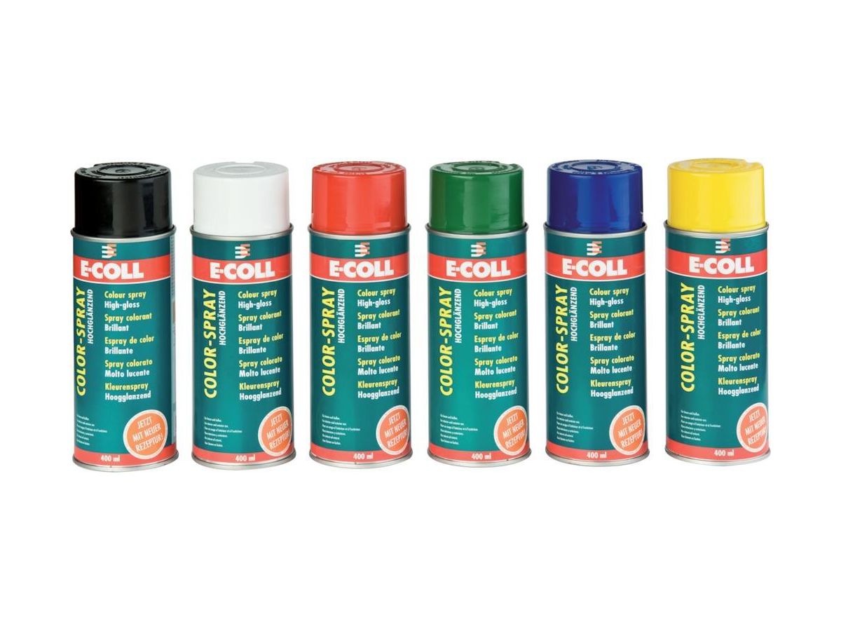 E-COLL Color-Spray, 400 ml Spraydose RAL8017 schokobraun, glänzend