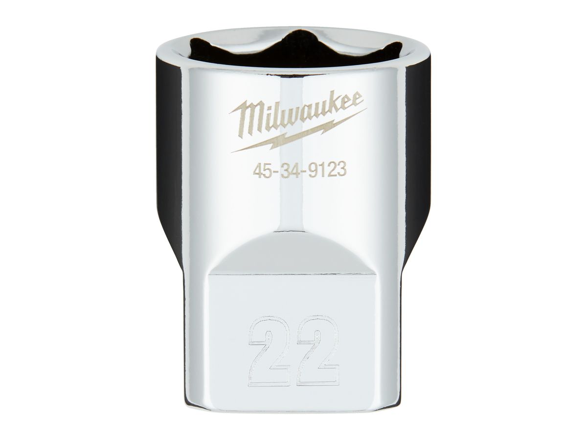 MILWAUKEE Steckschlüsseleinsatz 1/2" 22 mm