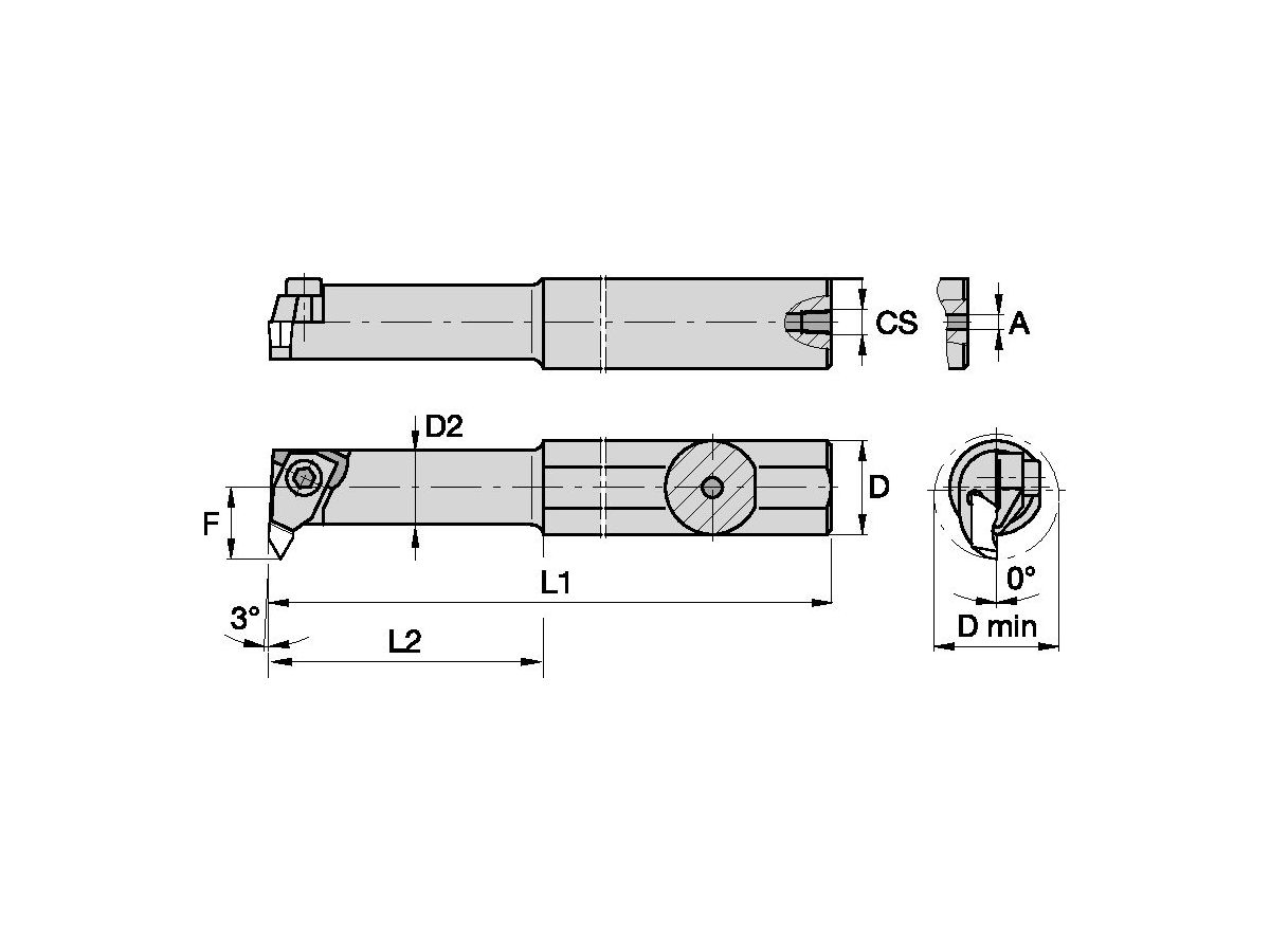 KENNAMETAL Top Notch Bohrstangen für das