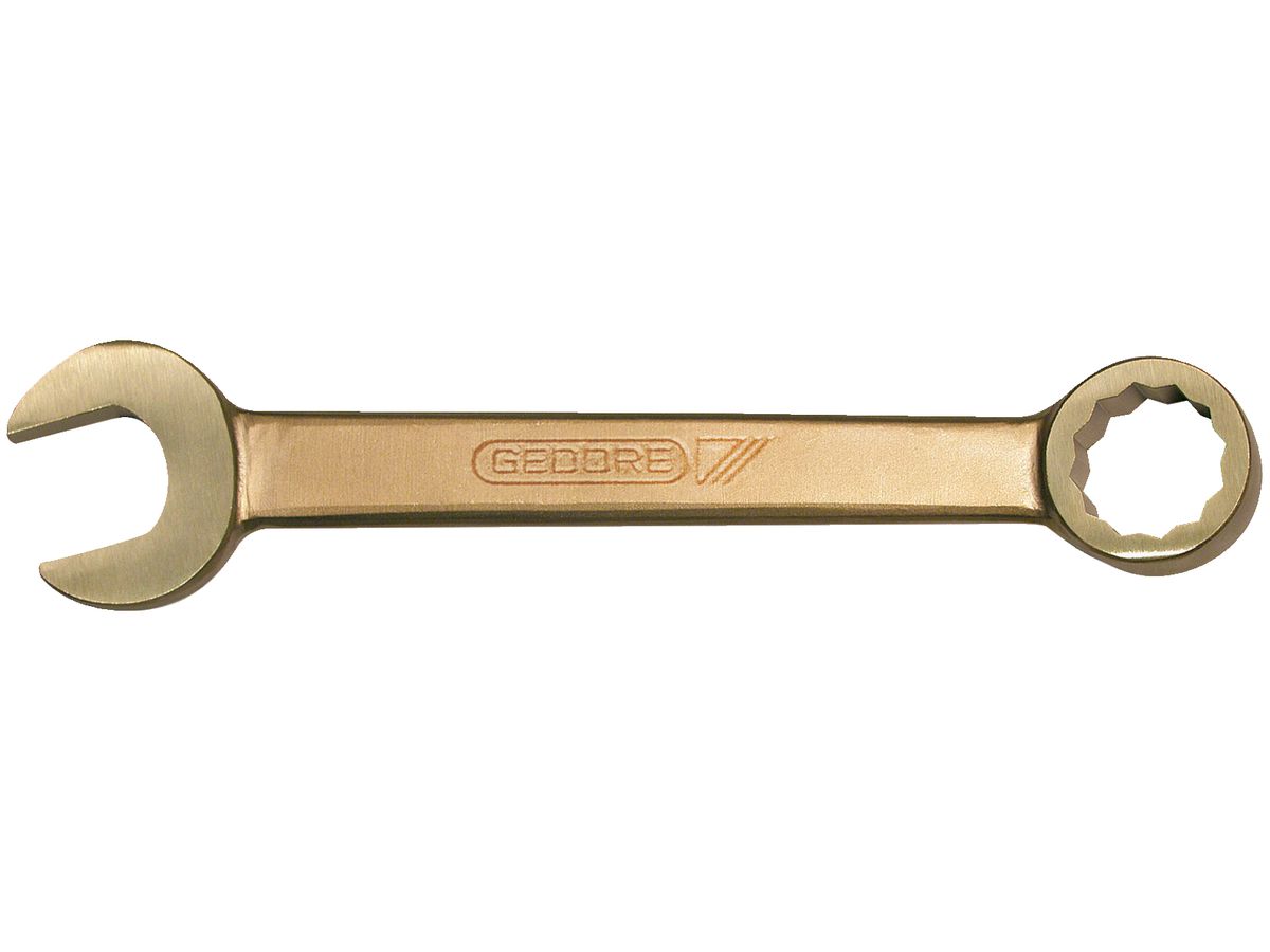 Comb. wrench straight 10x150mm spark-fr. Gedore