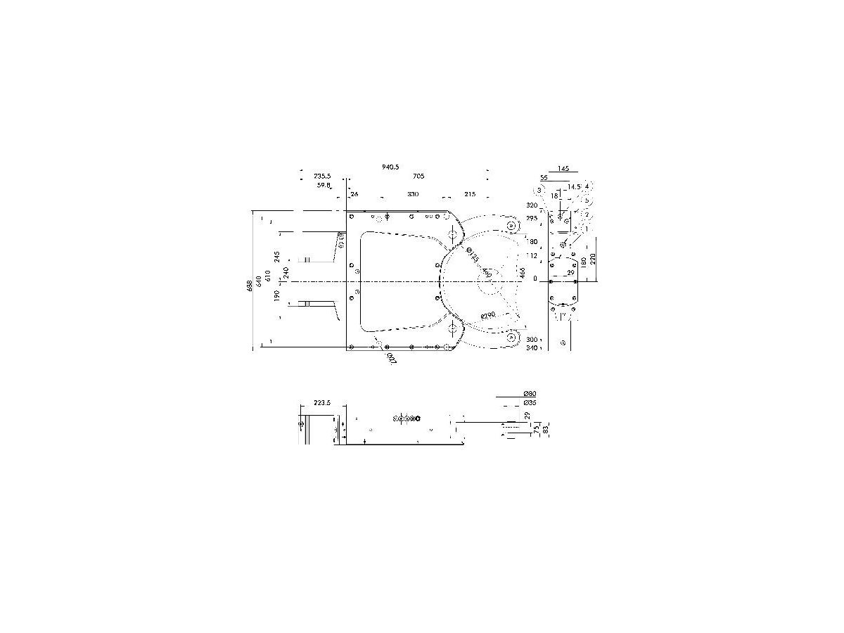 SCHUNK ZENTRICO THL plus 600 M-B 825814