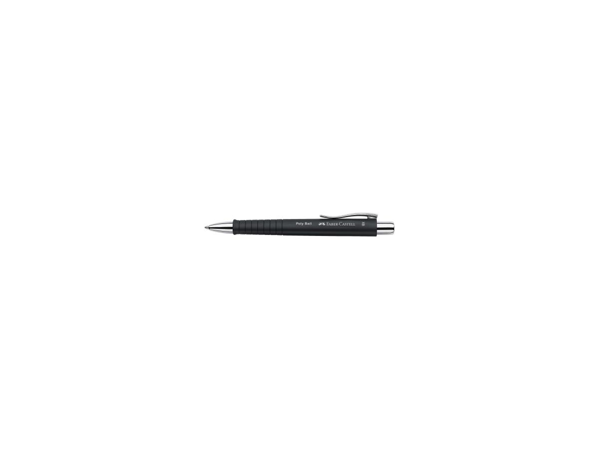 Faber-Castell Kugelschreiber POLY BALL XB 241153 schwarz