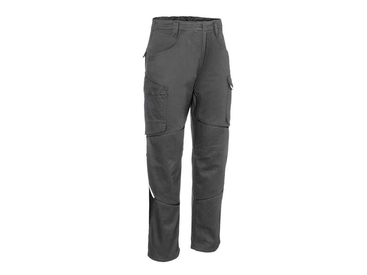 KÜBLER ICONIQ Damenhose 2540 anthrazit/schwarz, Gr. 38