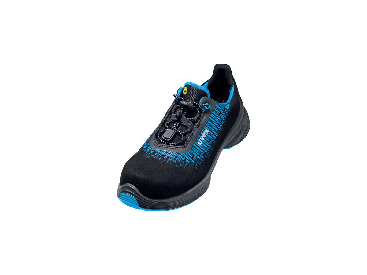 UVEX Sicherheits-Halbschuh S2 6830.7 Gr.41 Weite 10 blau,schwarz