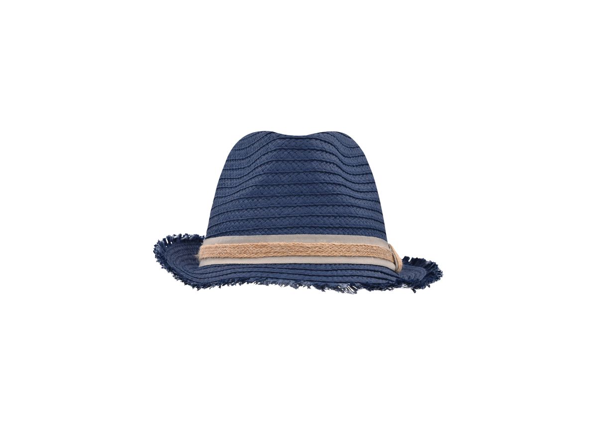 mb Trendy Summer Hat MB6703 denim/sand, Größe L/XL