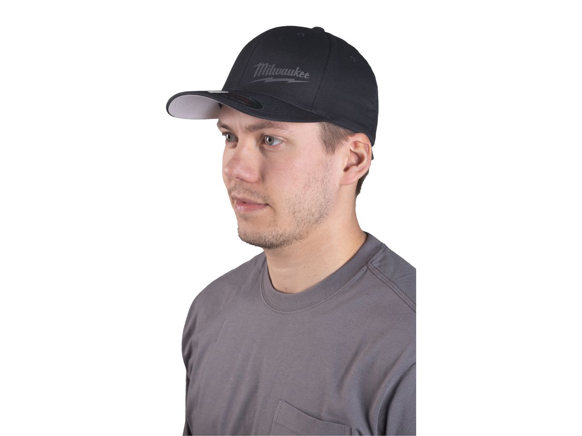 MILWAUKEE Baseball Kappe BCSBL-S/M schwarz mit UV-Schutz