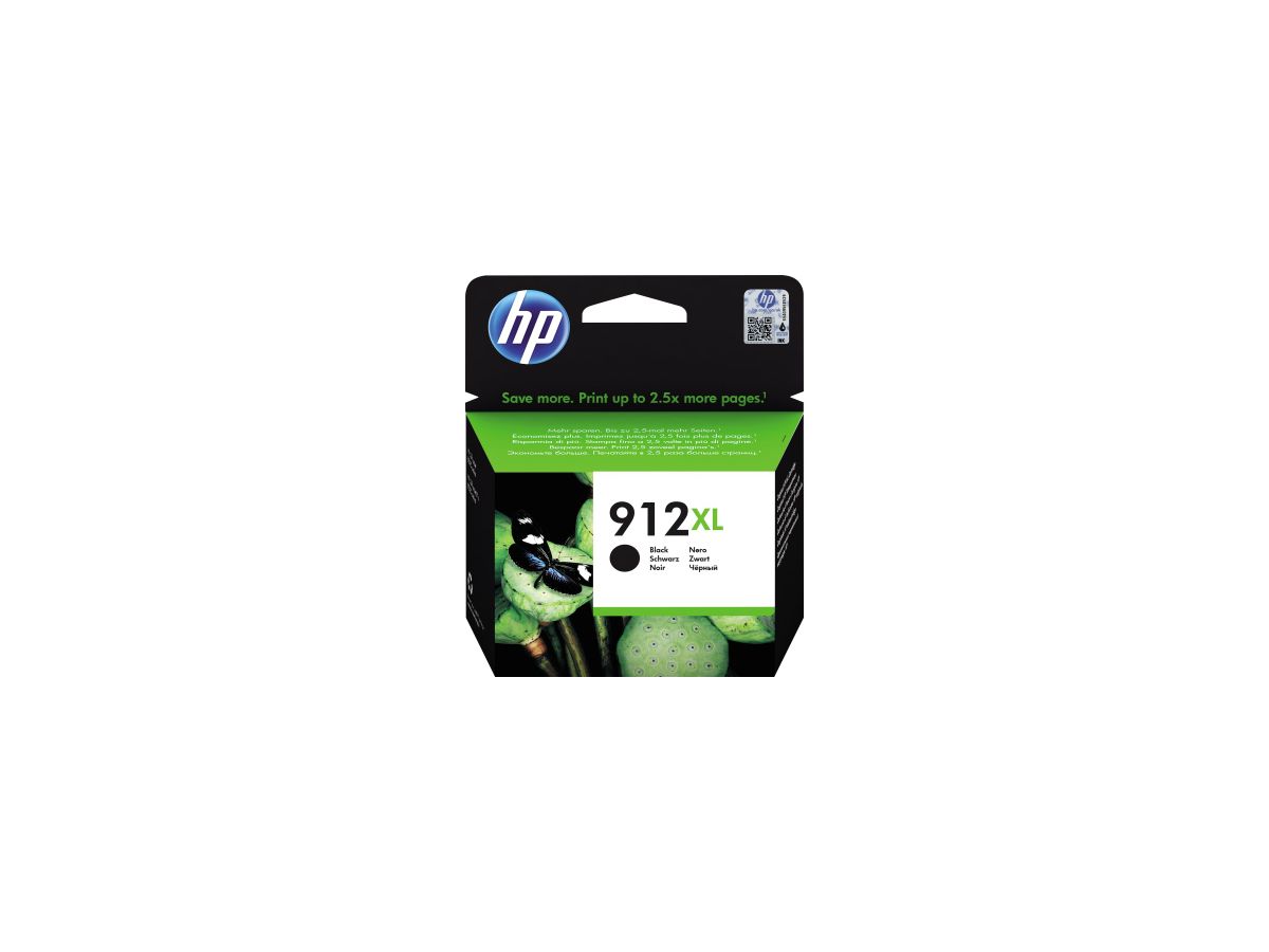 HP Tintenpatrone 3YL84AE 912XL 825Seiten schwarz