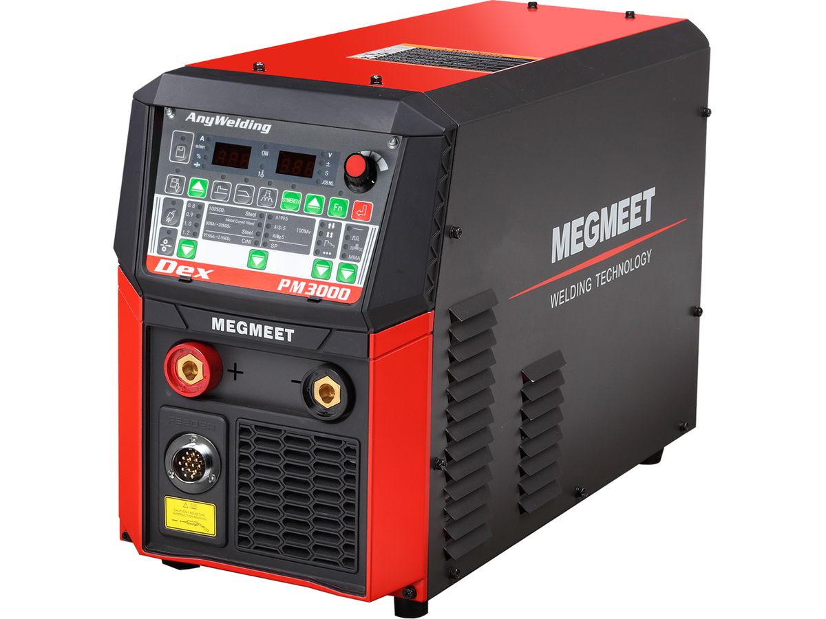 MEGMEET MIG/MAG Pulsanlage Dex PM3000 Kompaktanlage Gasgekühlt