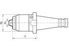 FORMAT CNC - Kurzbohrfutter für Rechtsun D2080 A