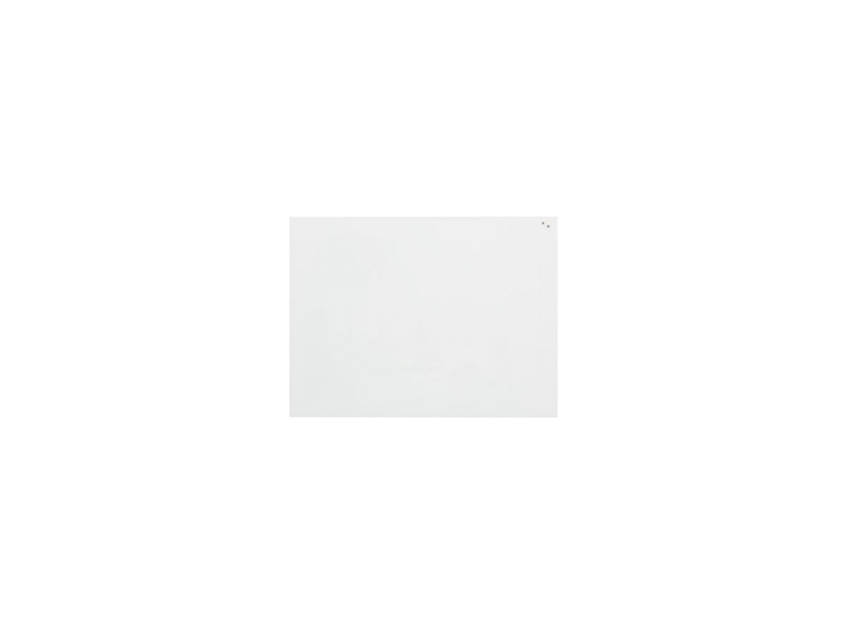 Franken Glastafel GTL12015009 150x120cm weiß
