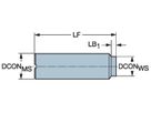 COROMANT Zylinderschaft für Coromant EH Adapter AE12-A12-SS-045