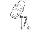 COROMANT Adapter Capto - Weldon C8-391.20-18070