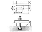 Spanneisen D6314 11x 80mm              AMF