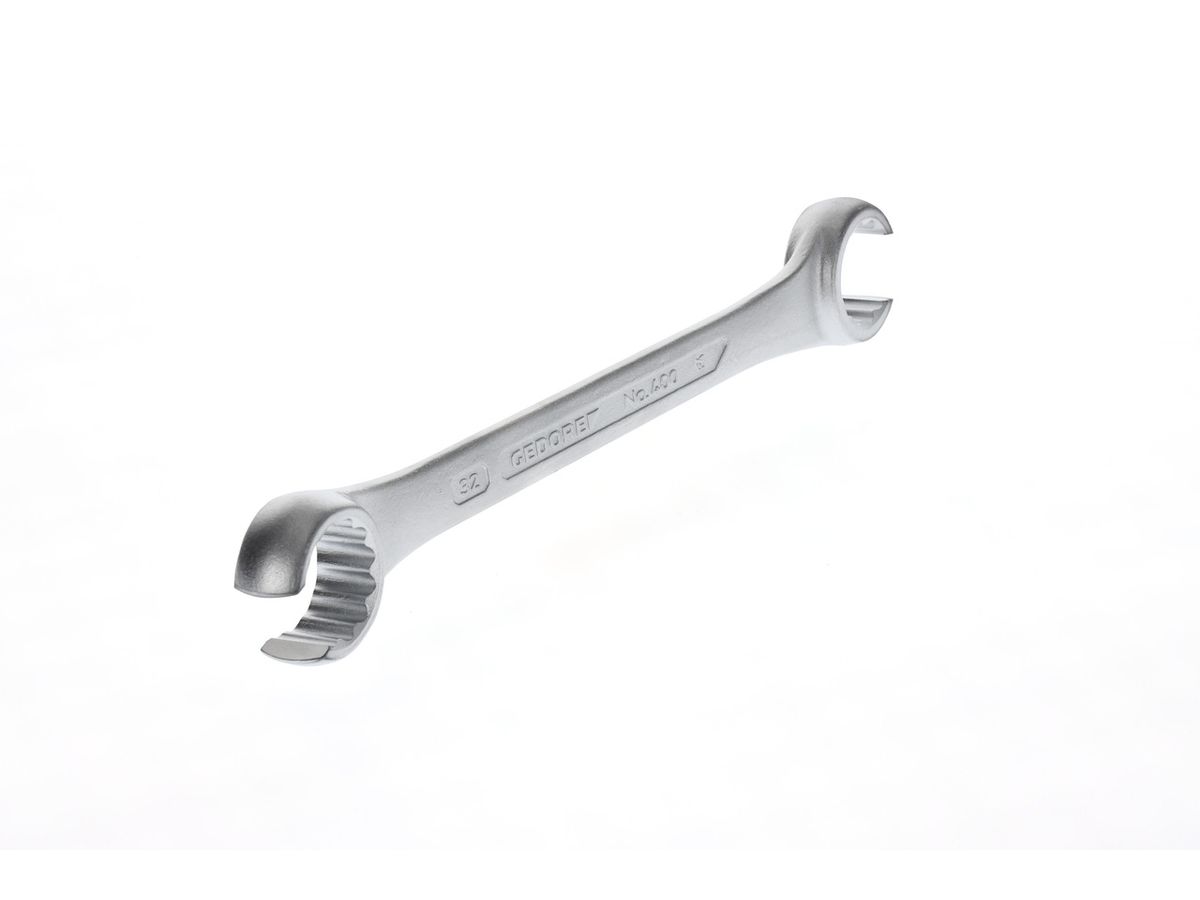 Double ring spanner open 30x32mm Gedore