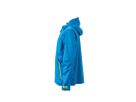 JN Mens Outdoor Jacket JN1098 100%PES, aqua/acid-yellow, Größe XL