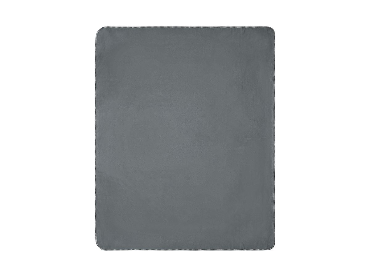 JN Fleece Blanket JN1901 grey/light-grey, Größe one size